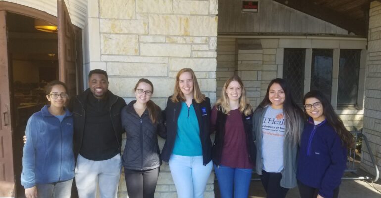 Fellows from the Houston-Galveston chapter of the Albert Schweitzer Fellowship completed their service project, coordinated by the nonprofit, Human Rights Campaign.