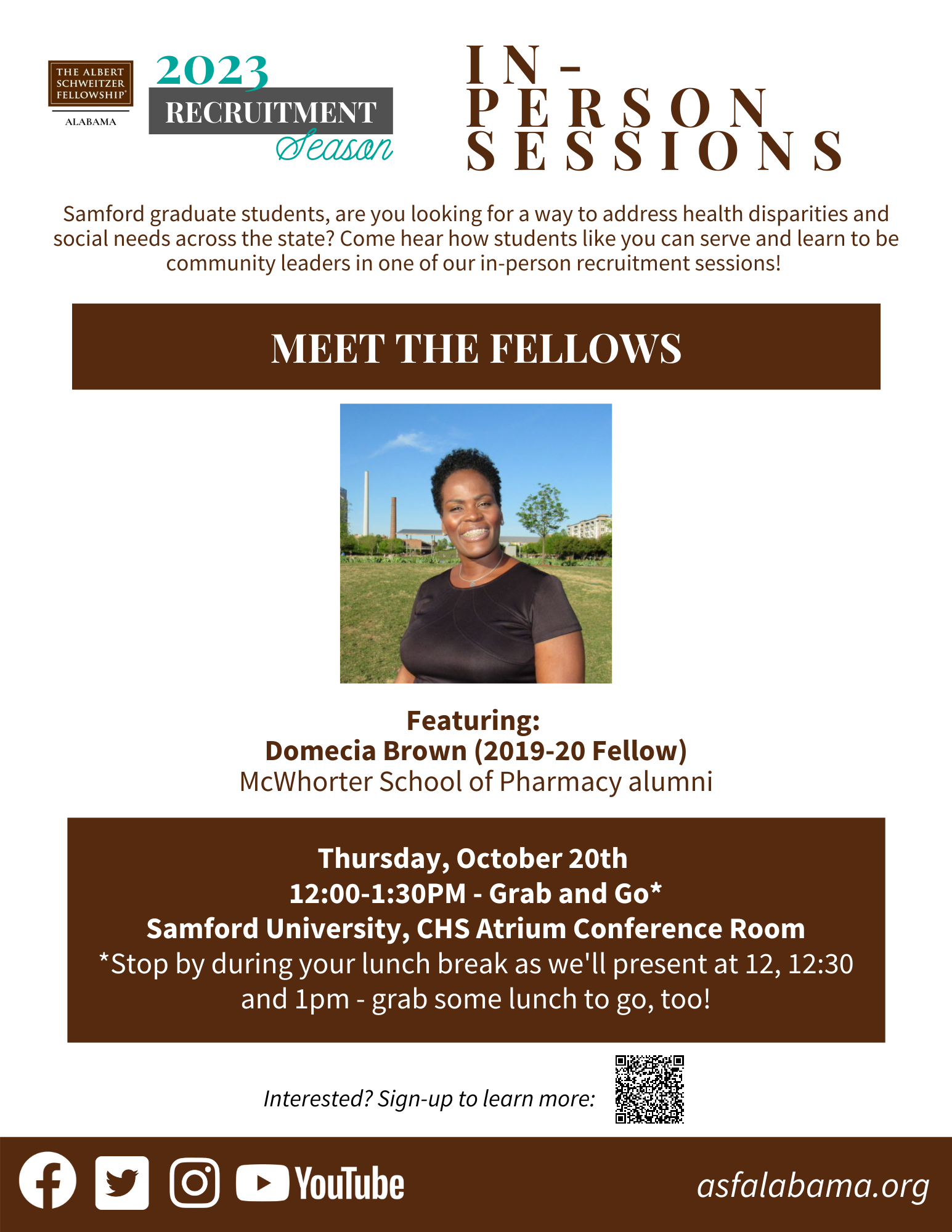 Read more about the article Meet the Fellows- In-person @ Samford College of Health Sciences