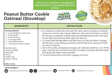 LHSA_Mobile-Market-Recipe_Peanut-Butter-Cookie-Oatmeal-Stovetop-_v2