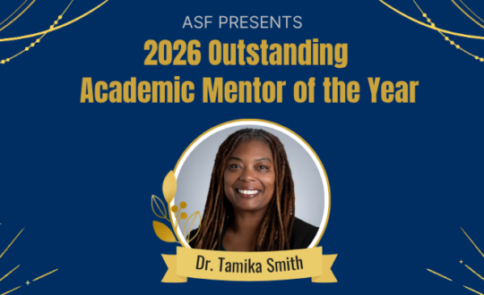 2026 Outstanding Academic Mentor of the Year