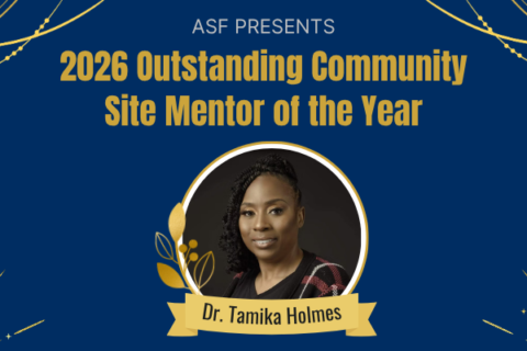 2026 Outstanding Community Site Mentor of the Year